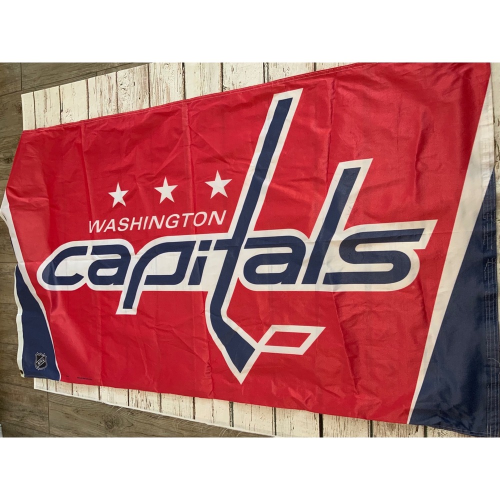 Washington Capitals NHL Flag 3x5 Red White Blue Hockey Team Banner D.C. Logo